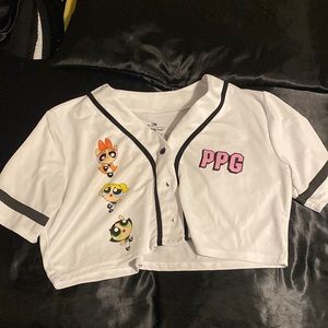 Powerpuff Girls Crop Jersey